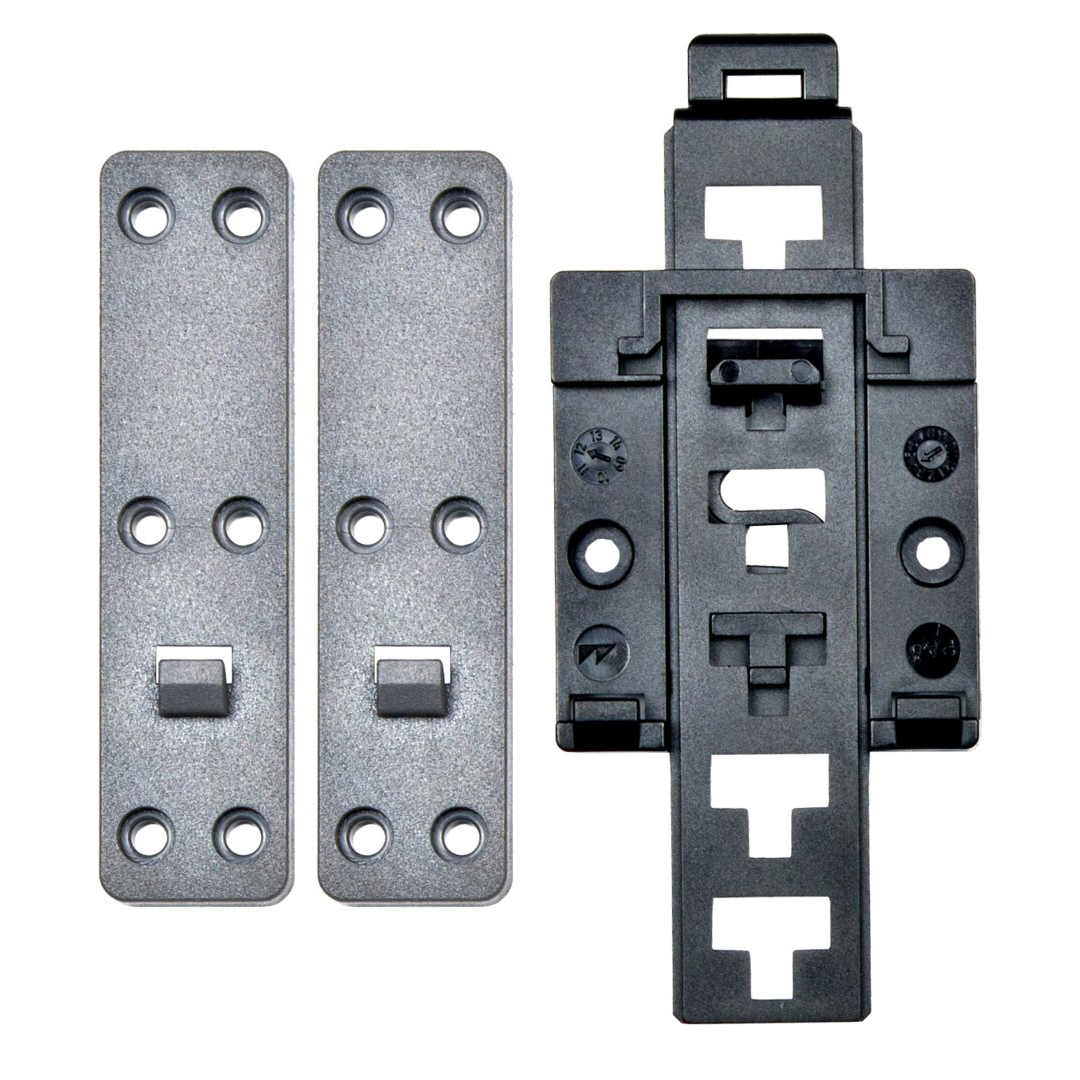 DIN Rail Mounting Bracket With Positioning Catches - Sonel India ...